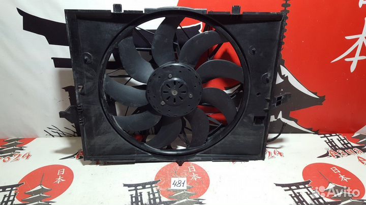 Вентилятор радиатора двигателя BMW 525i E61 N52 B2