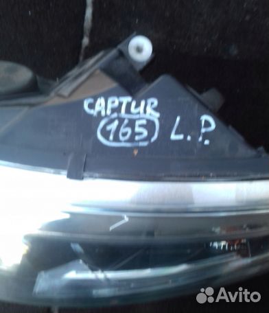 Фара левая renault captur рест europe