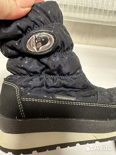 Детские зимние полусапожки antarctica 31-32