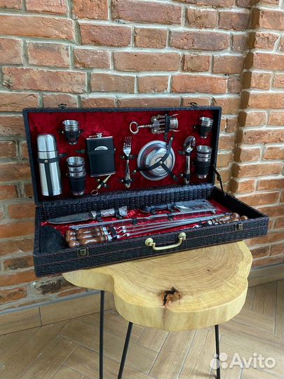 Подарочный набор шампуров «Дипломат Элит»