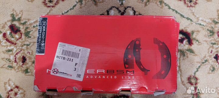 Колодки renault logan