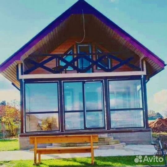 Пластиковые окна. остекление домов