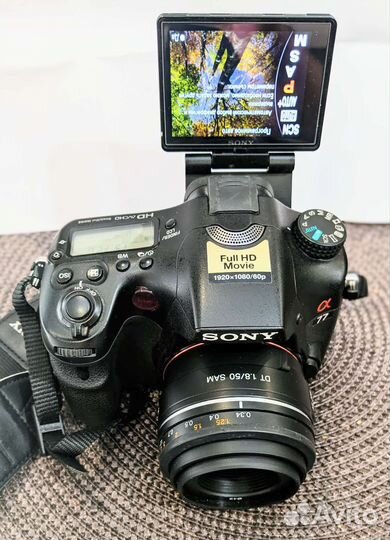 Фотоаппарат Sony alpha 77