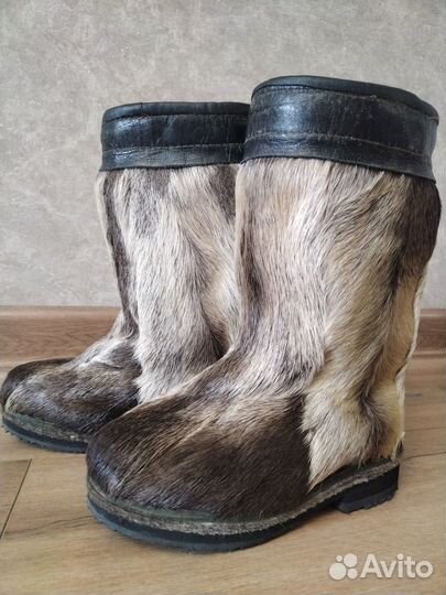 Продам детские унты б/у в хорошем состоянии
