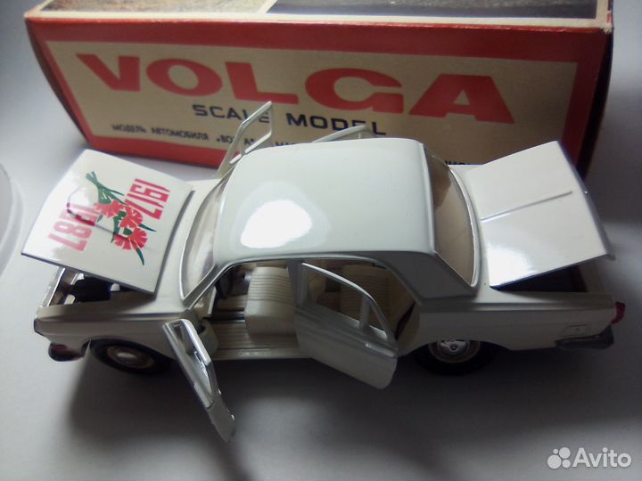 Волга газ 24, 1987г. модель СССР в масштабе 1:43