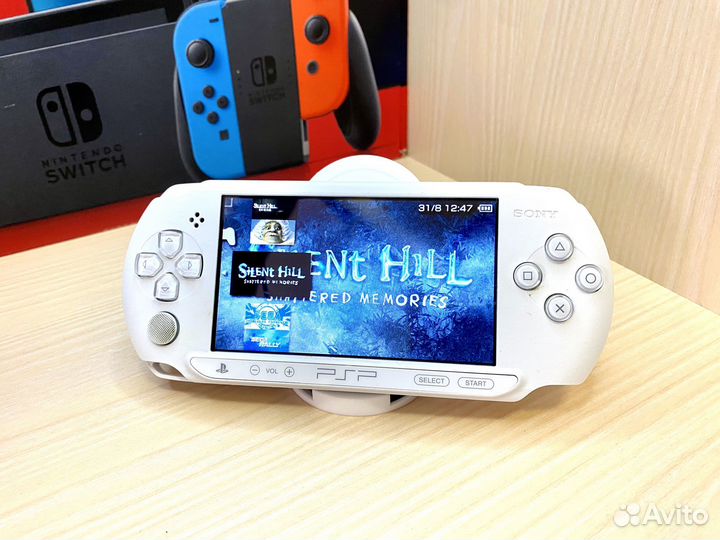 Sony PSP e1008 64gb + 50 игр. Прошита