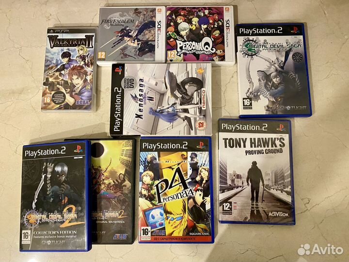 Игры для PSP/3DS/Ps2/Ps3/PC