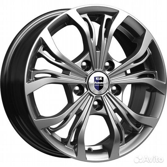 R16 5x112 6,5J ET40 D66,6 K&K Аламида (кс660) Дарк