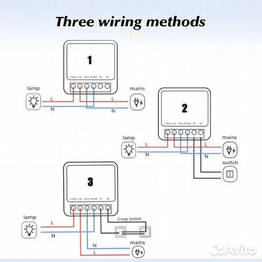 Wi-Fi реле 220V 16A