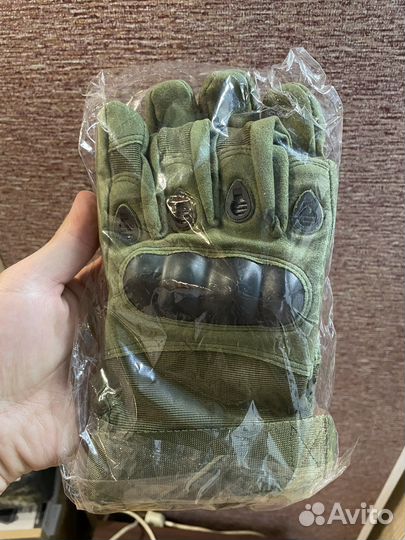 Перчатки тактические 5.11 зеленые