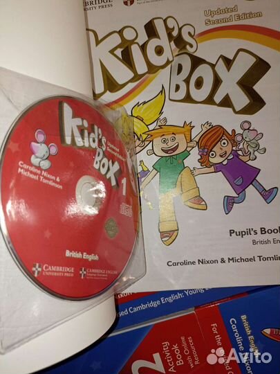 Kids box starter 1,2,3,4 комплект