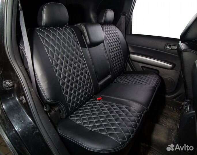 Чехлы из экокожи для Nissan X-Trail T-32 c 2015