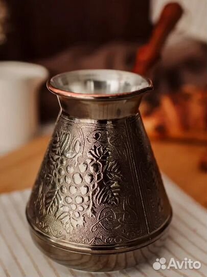 Турка медная 500 гр. Виноград Н