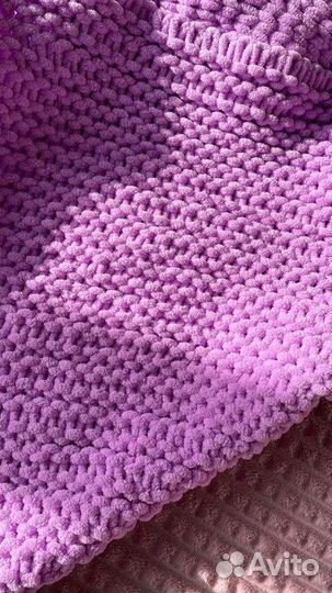 Плед детский плюшевый