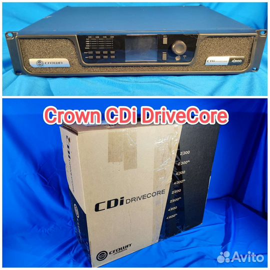 Усилитель звука crown CDi DriveCore 4 600BL