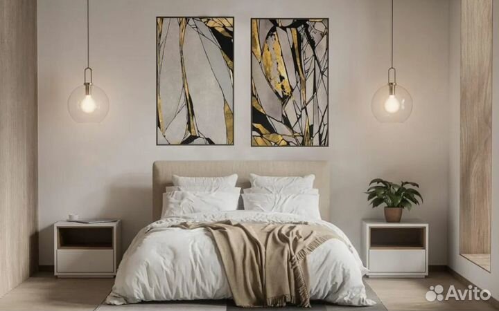 Картина абстракция на холсте