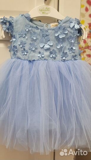 Платье для девочки 80