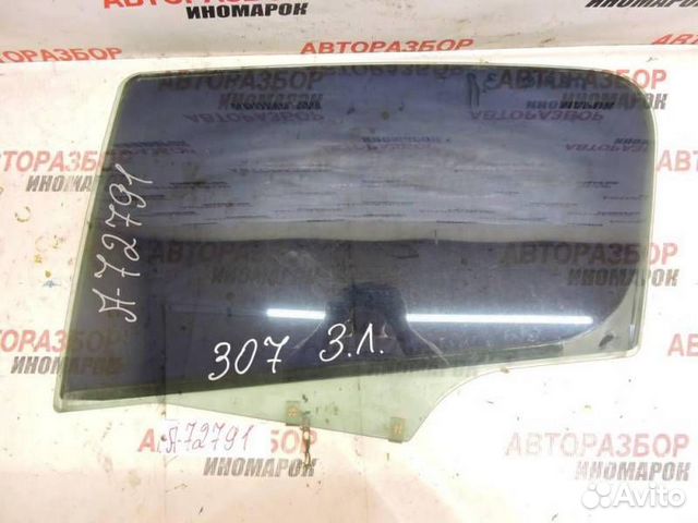Стекло двери задней левой Peugeot 300- 307 2001-20