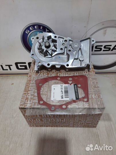 Помпа водяной насос renault sandero