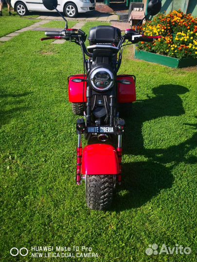 Электроскутер white siberia Ikra 5000w (RED)