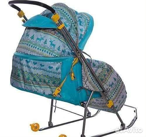 Санки коляска новые