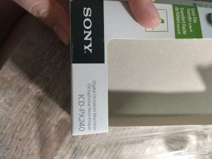 Диктофон sony