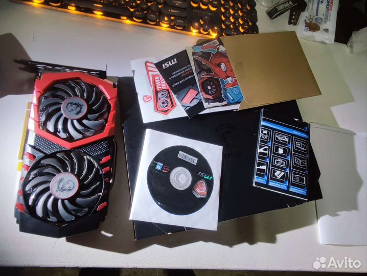 Видеокарта gtx 1050 ti msi gaming X