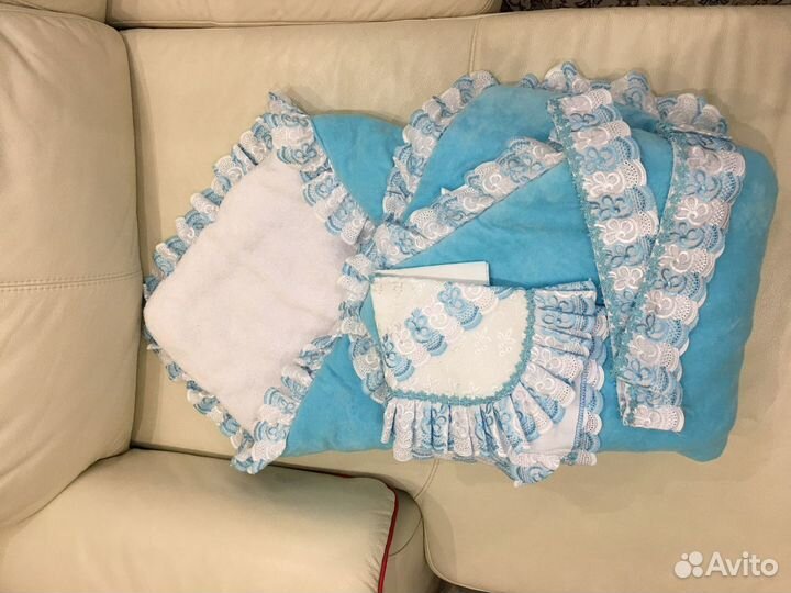 Конверт одеяло на выписку новый