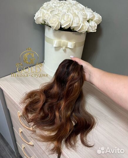 Славянские волосы 45 см 100 гр