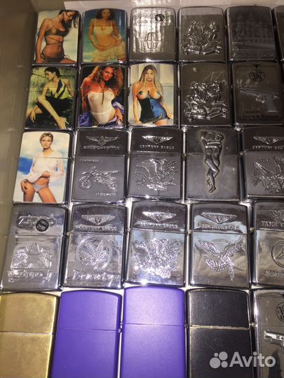 Коллекция зажигалок zippo