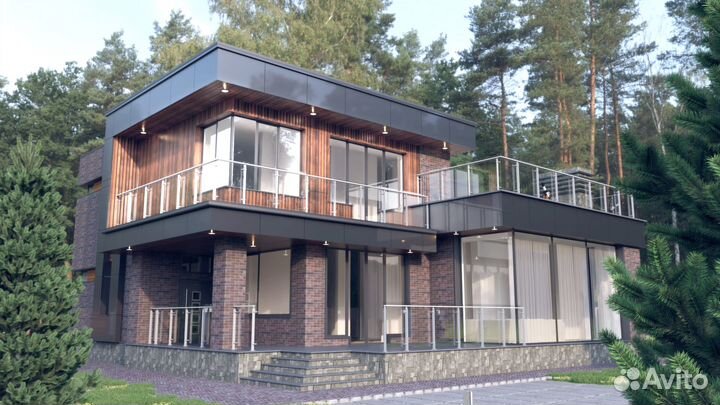 3D визуализация Дизайн фасадов