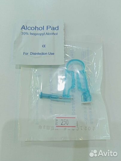 Пистолет для прокола ушей стерильный одноразовый