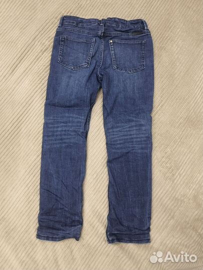 Джинсы h&m с утеплением, 128 р-р