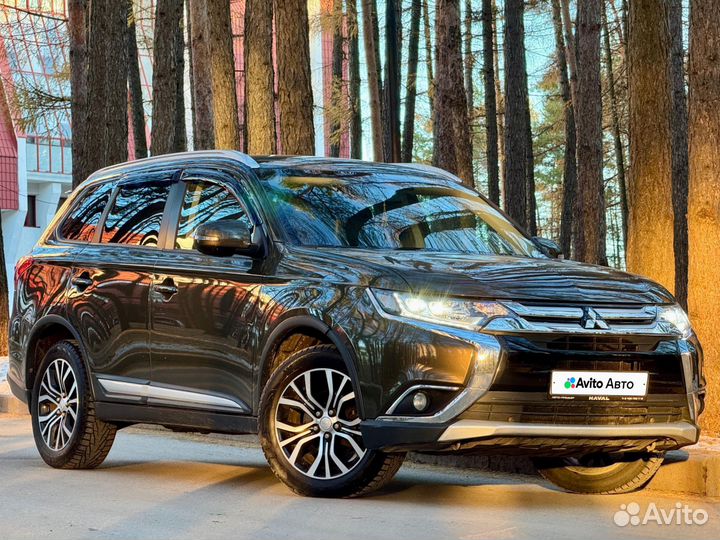 Mitsubishi Outlander 2.4 CVT, 2018, 86 000 км