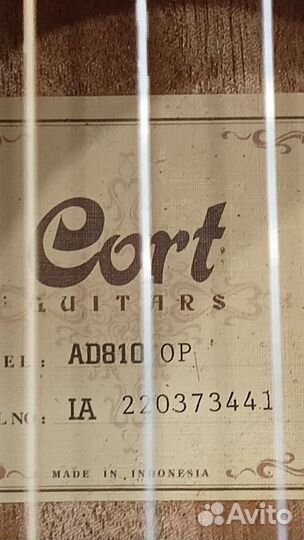 Акустическая гитара cort