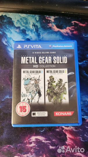 Metal Gear Solid HD Collection PSVita игра