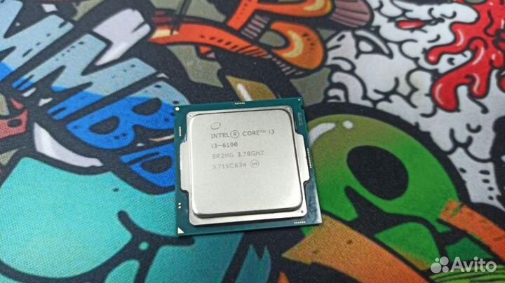 Intel Core i3-6100 LGA1151, 2 x 3700 мгц