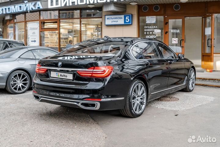 BMW 7 серия 4.4 AT, 2016, 157 000 км