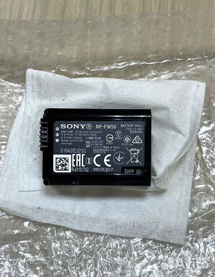 Sony NP-FW50 Новый, Оригинальный