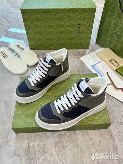 Кроссовки зимние Gucci