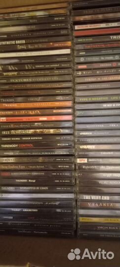 CD-диски б/у (Метал) (Алфавит T-Z) (Обн. 13.08.23)