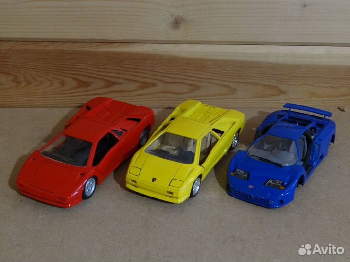 Модели машин Bburago, Maisto, Welly, 1:24, 1:25