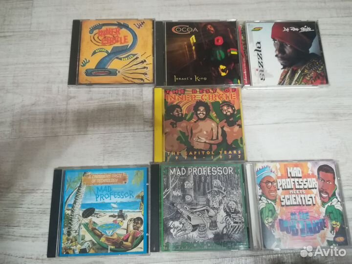 Inner circle, mad professor регги, даб cd
