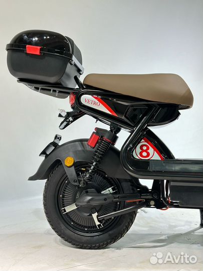 Новый мощный электроскутр 800 wat,48v, диски R16