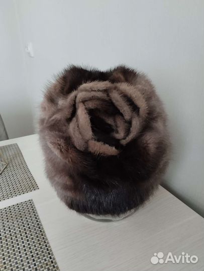Шапка норковая женская
