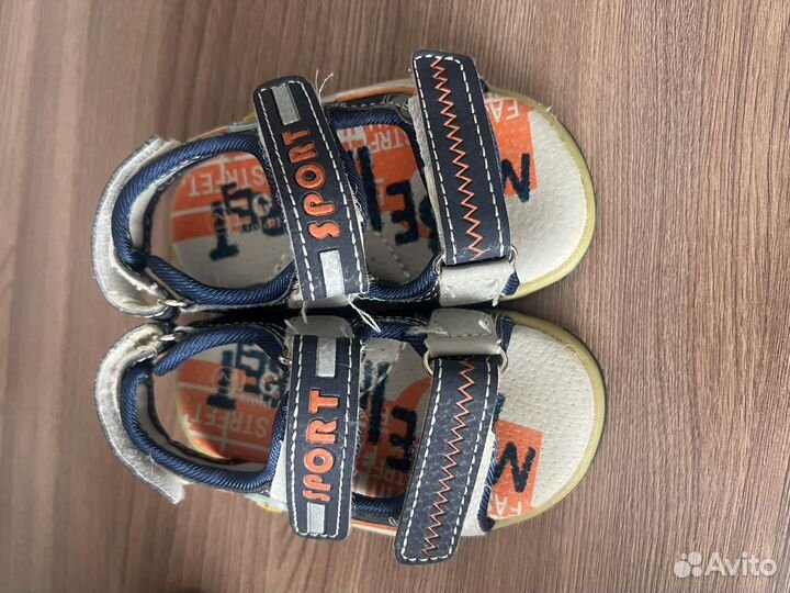 Сндалии для мальчика 21 р