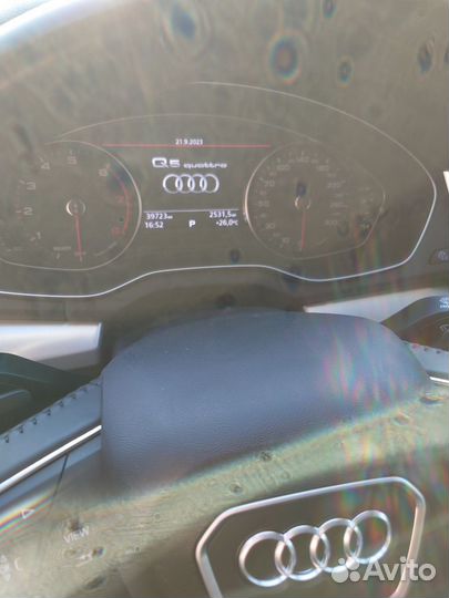 Audi Q5 2.0 AMT, 2017, битый, 40 000 км
