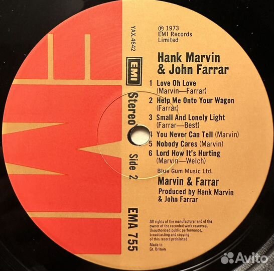 Hank Marvin & John Farrar (Англия 1973г.)