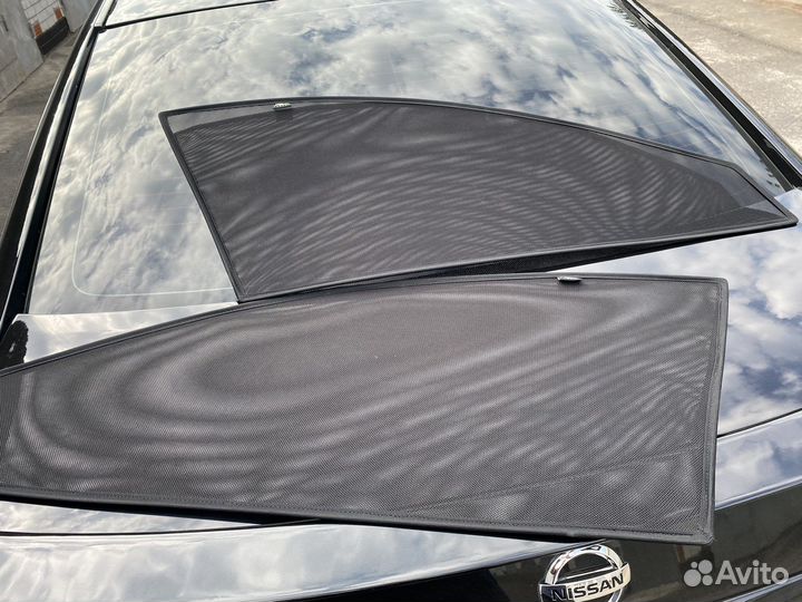 Каркасные шторки nissan teana 32