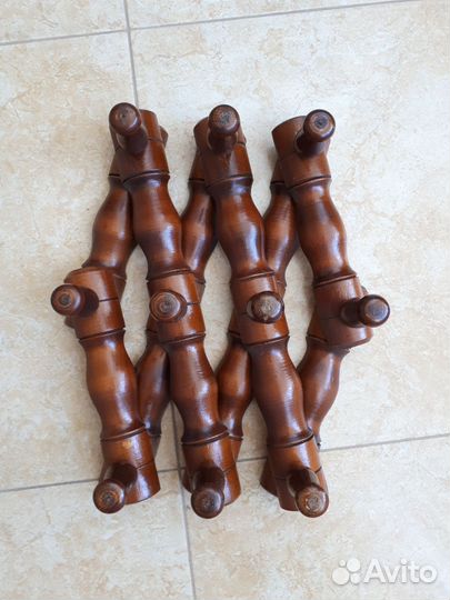 Вешалка деревянная настенная